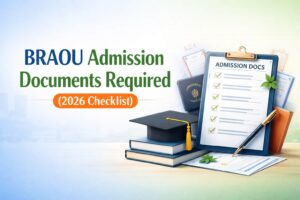 BRAOU Admission Documents