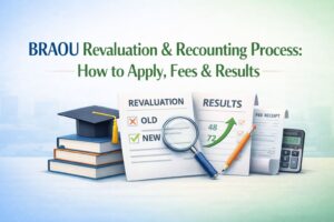 BRAOU Revaluation & Recounting Process: