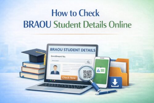 How to Check BRAOU Student Details Online